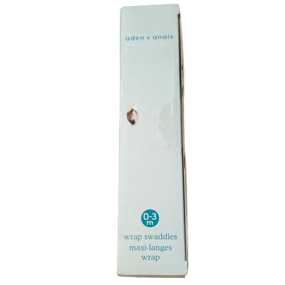 New Floral 2 Pack Aden + Anais Wrap Swaddles Maxi-Langes Wrap Zipper Bottom 0-3M - Picture 6 of 6